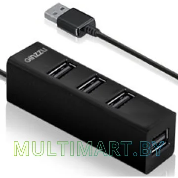 USB-хаб Ginzzu GR-474UB